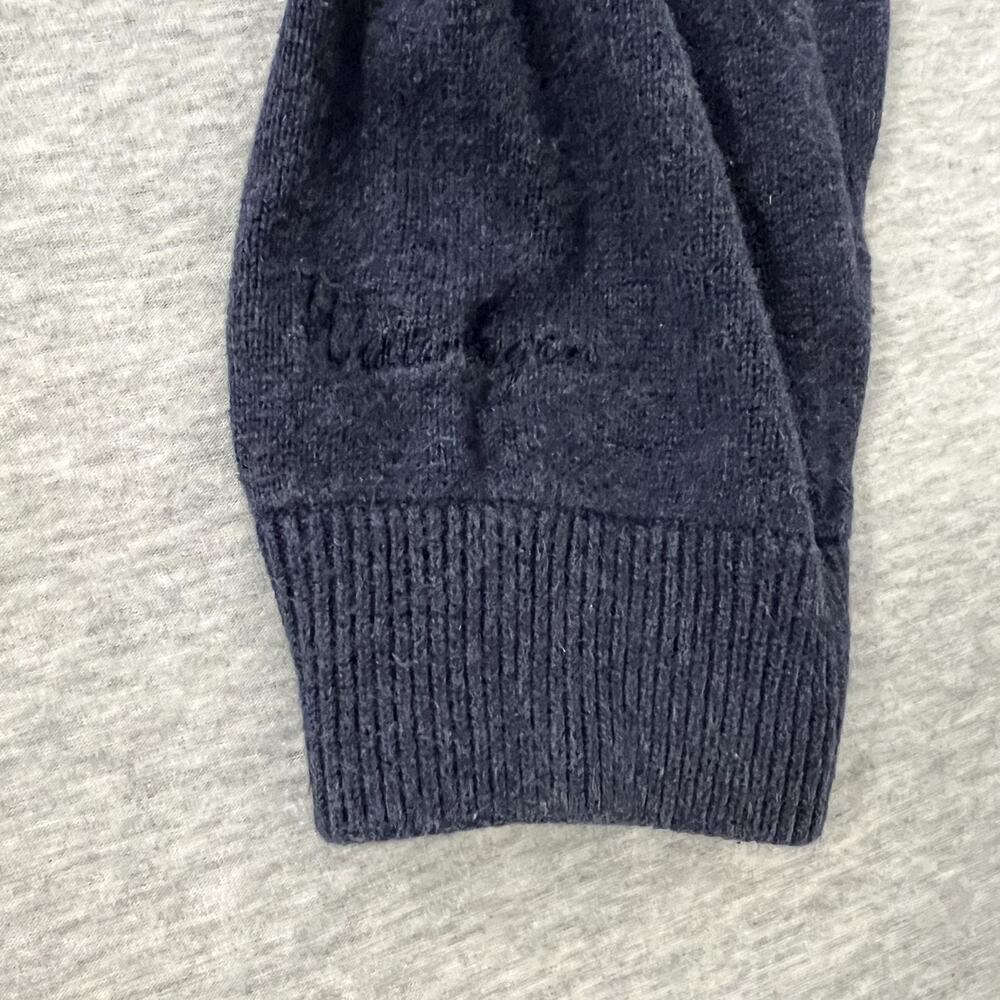 Walter Hagen Sweater Mens Large Blue Argyle Quarter Zip Golf Pullover Preppy - Picture 3 of 10